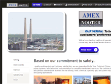 Tablet Screenshot of amexnooter.com